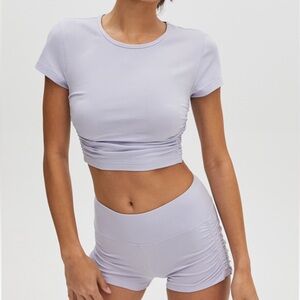 TNA stretchy crop top